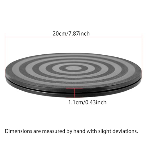 Heavy Duty 360° Swivel Stand for Monitors/Plants (8 Inch)